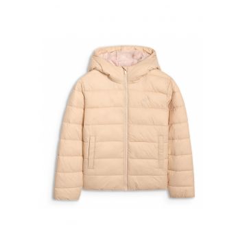 Geaca Puf Fete Sintetica  Junior Bej 122 pentru Primavara/Toamna Regulara - AW25