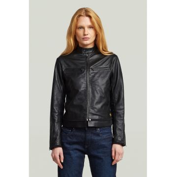 Jacheta biker din piele
