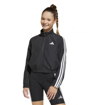 Jacheta crop cu fermoar