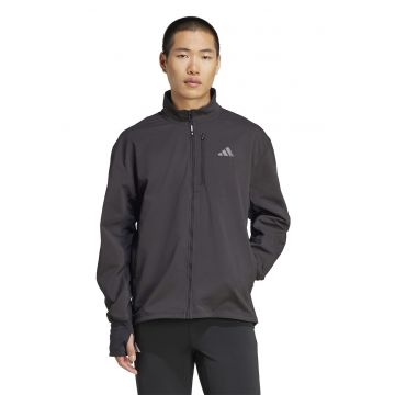 Jacheta cu fermoar si fente pentru degete - pentru alergare