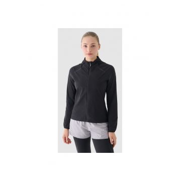 Jacheta de alergare femei  neagra - ultra usoara - impermeabila - cu gluga - pentru antrenamente Jacheta de alergare femei  neagra - ultra usoara - impermeabila - cu gluga - pentru antrenamente