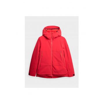 Jacheta de schi pentru femei  Pro - impermeabila - membrana Dermizax - izolatie PrimaLoft Eco - rosie - poliester