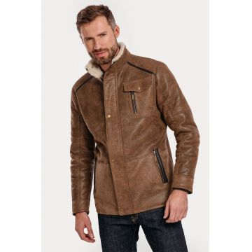 Jacheta din piele Lumberjack