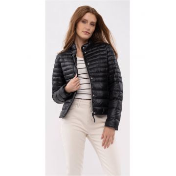 Jacheta matlasata pentru femei  J-Como - Negru - Jacheta matlasata pentru femei  J-Como - Negru -