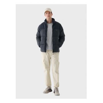 Jacheta pentru barbati  umplutura sintetica - impermeabila - neagra - poliester