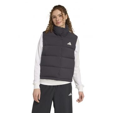 Vesta cu vatelina si guler inalt