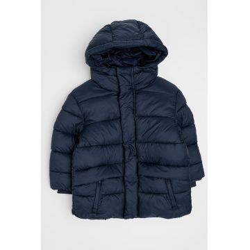 Geaca cu gluga si buzunare laterale Geaca cu gluga si buzunare laterale