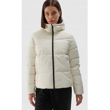 Geaca de iarna dama  puf sintetic - matlasata - cu gluga ajustabila