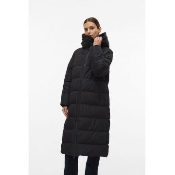 Geaca lunga cu vatelina