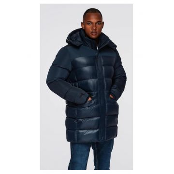 Geaca matlasata cu guler inalt si gluga  OM-JALJ-0266