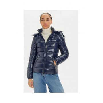 Geaca puf  poliamida - bleumarin