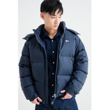 Geaca regular fit cu logo