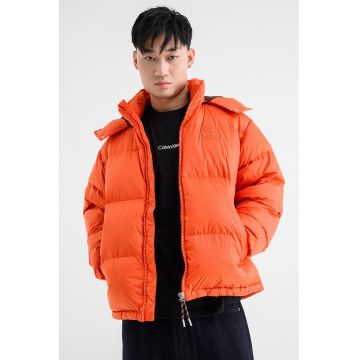 Geaca regular fit cu logo