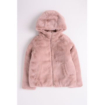 Geaca reversibila cu gluga Geaca reversibila cu gluga