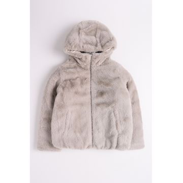 Geaca reversibila cu gluga Geaca reversibila cu gluga