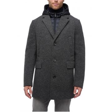 Haina 2in1 din amestec de lana Claudio