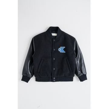 Jacheta bomber cu logo