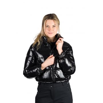 Jacheta crop cu fermoar Madilynn