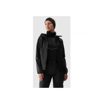 Jacheta de schi de tura pentru femei  neagra - tehnologie Primaloft - impermeabila - elastica -