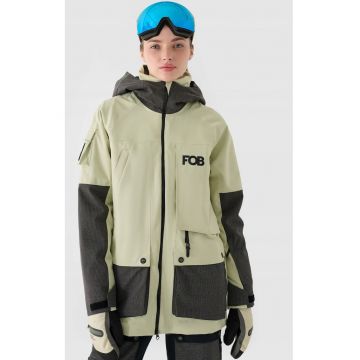 Jacheta de snowboard  kaki - membrana NeoDry 10000 - Poliester Jacheta de snowboard  kaki - membrana NeoDry 10000 - Poliester