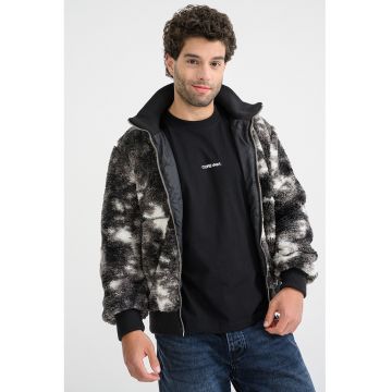 Jacheta din plus cu fermoar Jacheta din plus cu fermoar