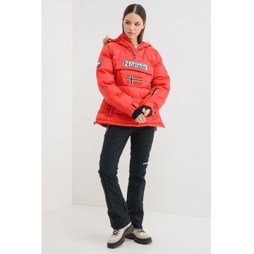 Jacheta fara inchidere cu vatelina si gluga Belancolie