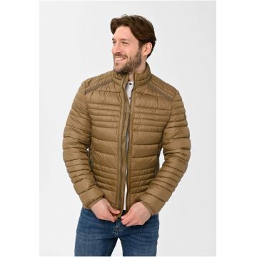 Jacheta matlasata - pentru barbati - J-BARTLEY - nylon/poliester - auriu