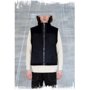Vesta cu buzunare frontale - Negru