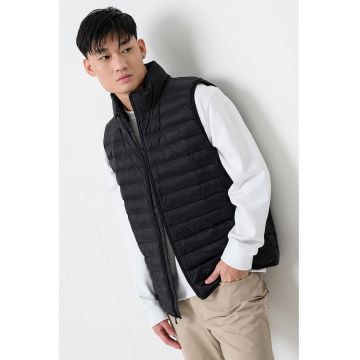 Vesta cu vatelina si guler mediu