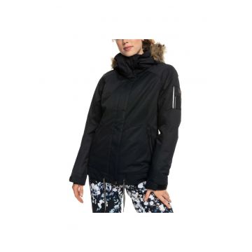 Geaca de ski dama  poliester - negru -