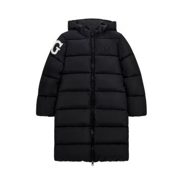 Geaca lunga cu vatelina