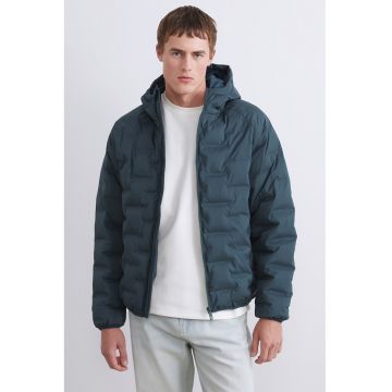 Geaca regular fit cu buzunare cu fermoar