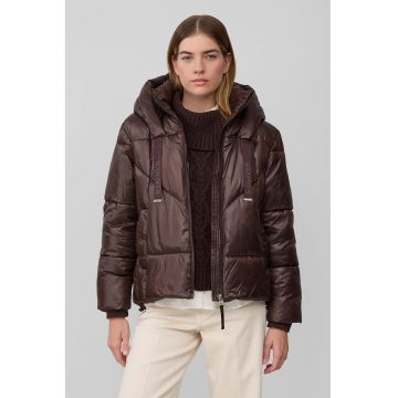 Geaca relaxed fit matlasata