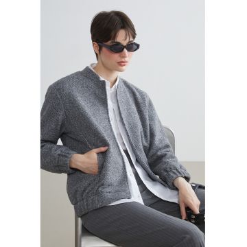 Jacheta lejera cu guler basseball