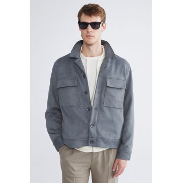 Jacheta uni cu buzunare Jacheta uni cu buzunare