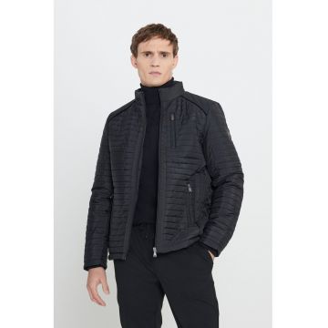 Jacheta uni cu guler scurt