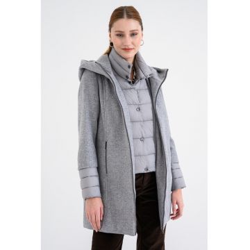 Palton cu model 2 in 1