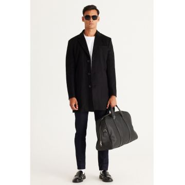 Palton scurt din amestec de lana