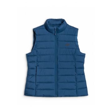 Vesta Matlasata Femei  Slim Fit - Umplutura Sintetica - Bleumarin Inchis - Outdoor Multi-Activ - AW25