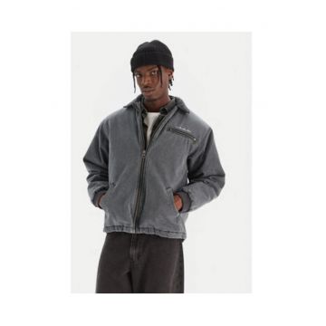 Geaca Barbati -  Gri - 100% bumbac