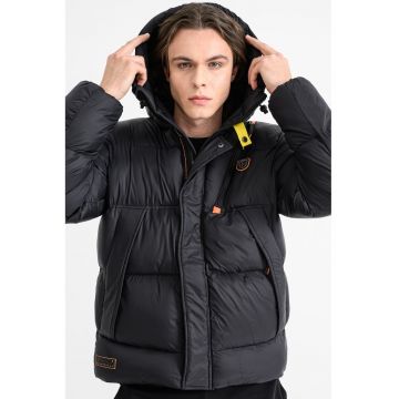 Geaca cu fermoar si gluga Bodir