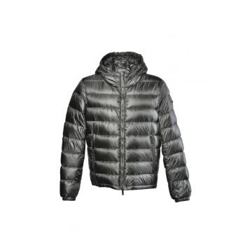 Geaca cu fermoar si guler inalt