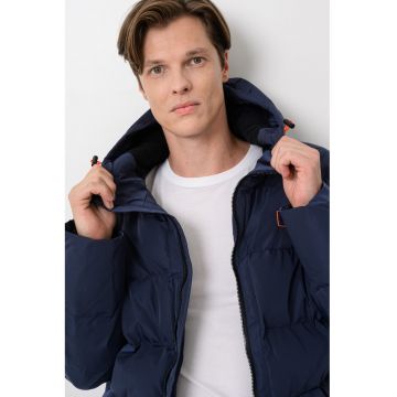 Geaca cu gluga si vatelina Caroli