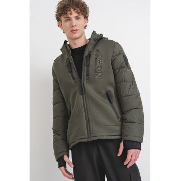 Geaca cu imprimeu logo Beachwood