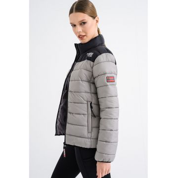 Geaca cu vatelina si logo