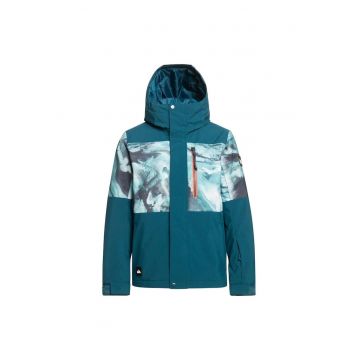 Geaca de snowboard  Mission - albastru - impermeabila - respirabila - 100% poliester
