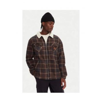 Geaca de tranzitie barbati -  maro - 100% bumbac -