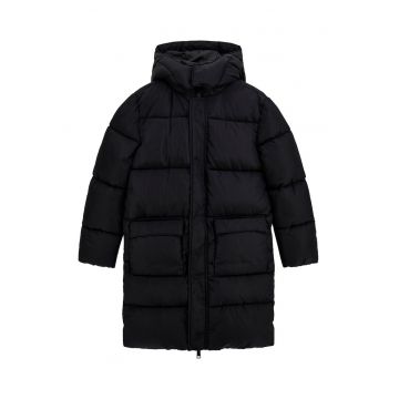 Geaca lunga cu vatelina