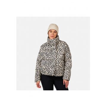 Geaca ski  W ARETU ALLOVER DOWN JKT - cu puf - culoare animal print - pentru dama - marime