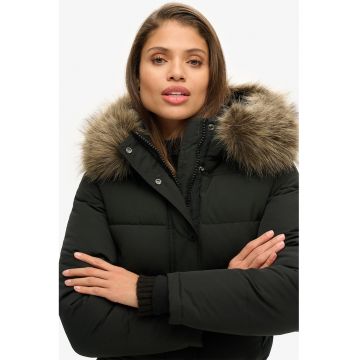 Jacheta bomber cu vatelina si blana sintetica Everest